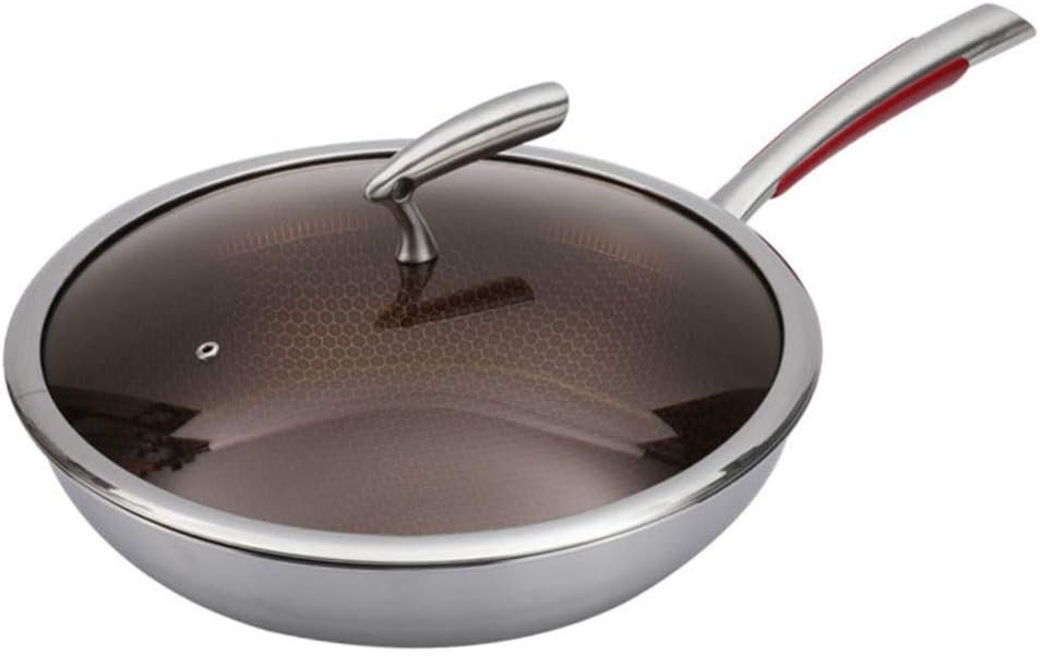 Forged Stainless Steel Non-Stick Deep Frying Pan Induction