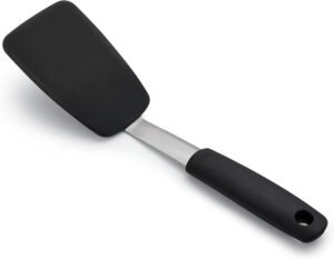 Small Black Silicone Flexible Turner
